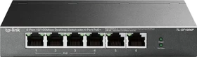 TP-Link TL-SF1000 Desktop Switch, 6x RJ-45, 67W PoE+ (TL-SF1006P)