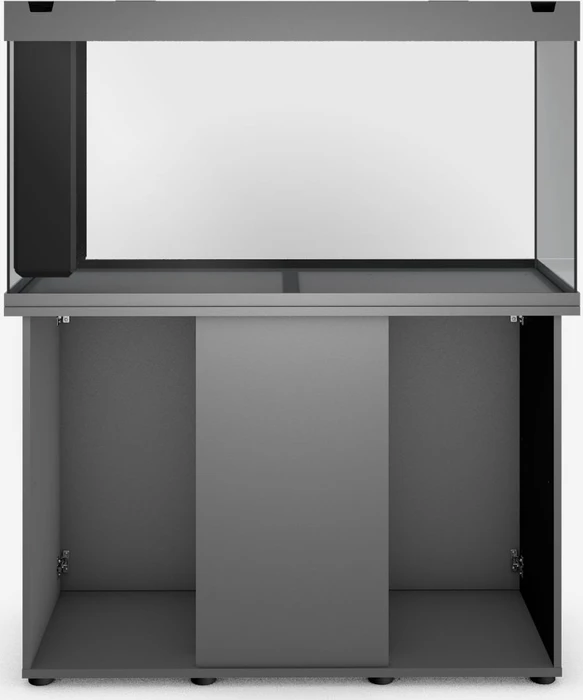 Juwel Rio 350 LED Aquarium-Set mit Unterschrank, grau/grau, 350l