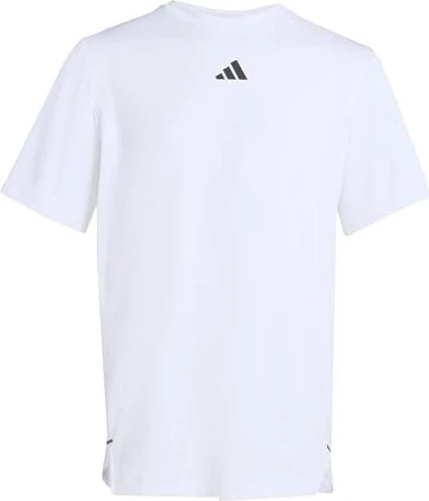 adidas D4T Primelift 3-Streifen Funktionsshirt kurzarm weiß (Herren)