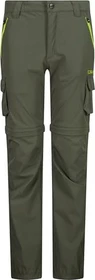 CMP Zip-Off Stretch Zip-Off Hose lang oil green (Junior)