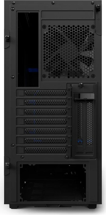 NZXT H500i schwarz/blau, Glasfenster