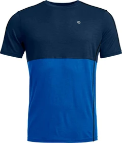 Ortovox 185 Rock'N'Wool Funktionsshirt kurzarm deep ocean (Herren)