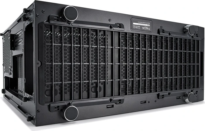 Fractal Design Define R6 Blackout TG, Glasfenster, schallgedämmt