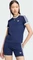 adidas 3-Streifen Slim T-Shirt kurzarm night indigo/white (Damen) Vorschaubild