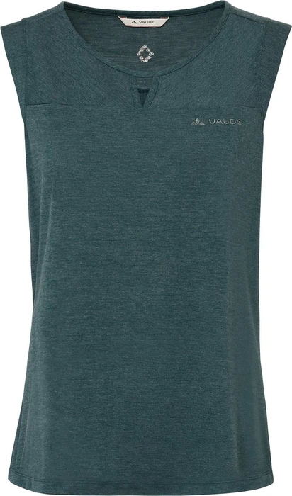 Vaude Skomer Hiking Top Funktionsshirt ärmellos deep pond (Damen)