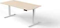Kerkmann Move 3 elektrisch höhenverstellbarer Sitz-Steh-Schreibtisch 160x80cm Ahorn/weiß