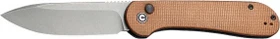 Civivi Elementum Button Lock Taschenmesser brown micarta/grey stonewashed