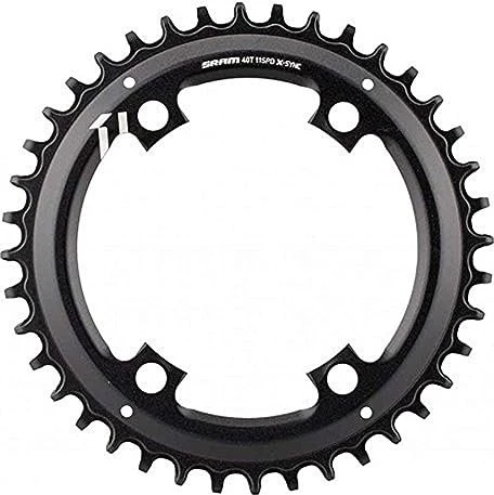 SRAM X-Sync Road Asymmetrisch Apex1 40 Zähne Kettenblatt schwarz