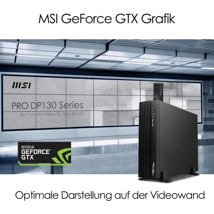 MSI PRO DP130 11RK-001DE, Core i7-11700F, 8GB RAM, 256GB SSD, GeForce GT 1030