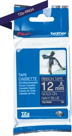 Brother TZe-RN34 Beschriftungsband, 12mm, gold/dunkelblau