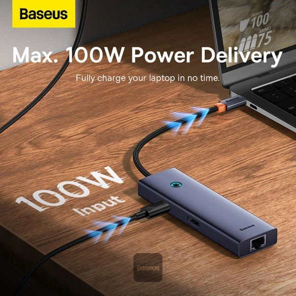Baseus Ultrajoy 7-in-1 Hub, USB-C 3.0 [Stecker]