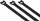 Hama Klett-Kabelbinder, 10mm, 125mm, schwarz, 20 Stück (00020547)