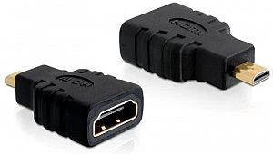 DeLOCK HDMI Typ D Micro/Typ A Adapter schwarz