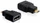 DeLOCK HDMI Typ D Micro/Typ A Adapter schwarz (65242)
