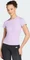 adidas 3-Streifen Studio Baby T-Shirt kurzarm powder plum (Damen) Vorschaubild