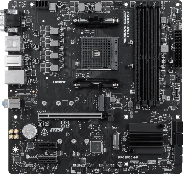 MSI PRO B550M-P (AMD AM4)