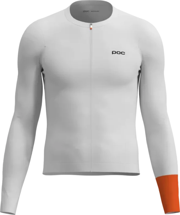 POC Cadence Trikot langarm hydrogen white (Herren)