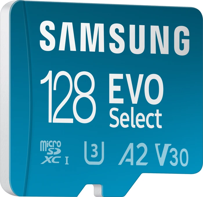 Samsung EVO Select R130 128GB Kit, UHS-I U3, A2, Class 10