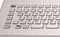 GETT InduKey KV23203 TKV-084-FIT kompakte Edelstahltastatur, Touchpad, USB, DE Vorschaubild