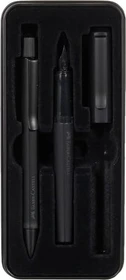 Faber-Castell Füller Hexo schwarz, rechte Hand, mittel