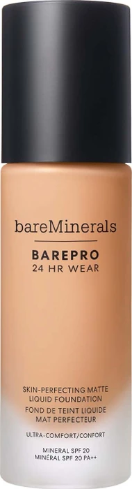 bareMinerals barePro 24h Matte Comfort Liquid Foundation medium 35 neutral LSF20, 30ml