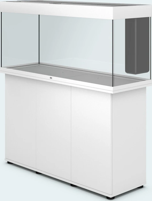 Juwel Rio 240 LED Aquarium-Set mit Unterschrank, weiß/weiß, 240l