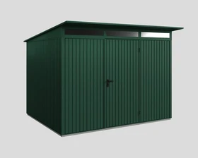 EcoStar Trend Premiumline Typ 3 Gerätehaus moosgrün