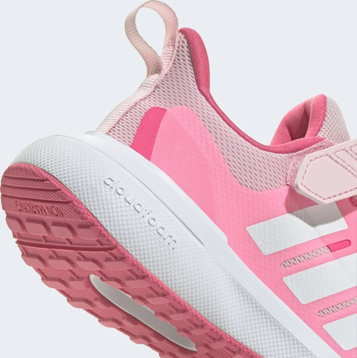 adidas Fortarun 2.0 Cloudfoam Elastic Lace Top Strap clear pink/cloud white/bliss pink (Junior)