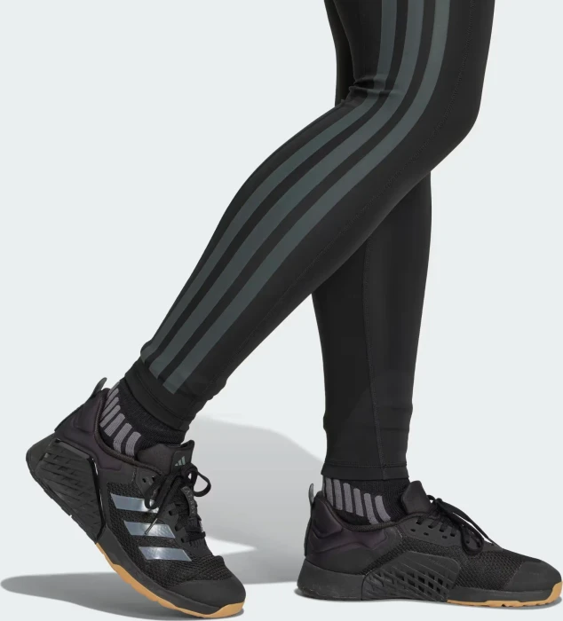 adidas Optime 3-Streifen Hose lang schwarz (Damen)