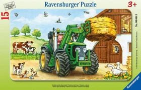 Ravensburger Puzzle Traktor auf dem Bauernhof