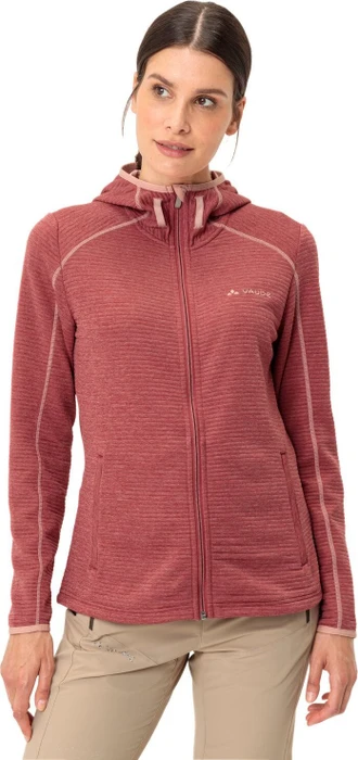 Vaude Skomer Hooded Fleece Jacke brick (Damen)