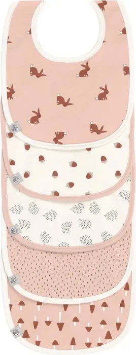Lässig Lätzchen Little Forest Hase, 5 Stück