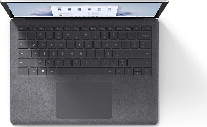 Microsoft Surface Laptop 5 13.5", Platin, Core i5-1245U, 8GB RAM, 256GB SSD, DE, Business