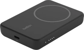 Belkin BoostCharge Magnetic Wireless Power Bank 5K + Stand schwarz
