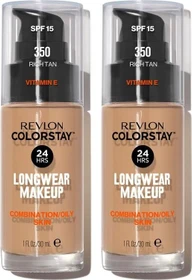 Revlon ColorStay Longwear Makeup For Combination/Oily Skin 350 rich tan LSF15, 30ml