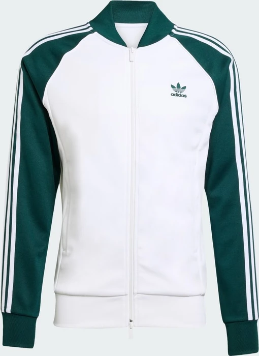 adidas Adicolor Classics SST Originals Trainingsjacke white/aurora ivy (Herren)