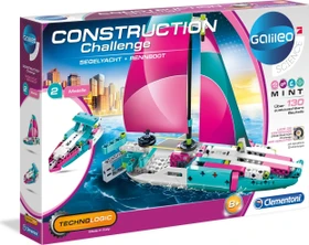 Clementoni Galileo Construction Challenge Segelyacht + Rennboot