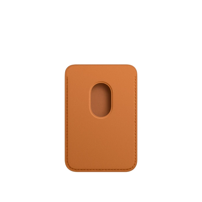 Apple iPhone Leder Wallet mit MagSafe goldbraun