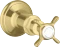 Hansgrohe AXOR Montreux Absperrventil Unterputz mit Kreuzgriff brushed brass Vorschaubild
