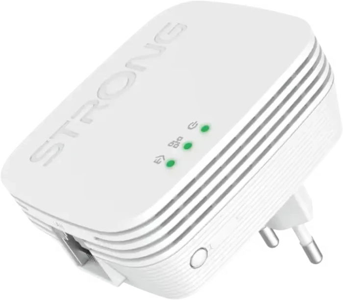 Strong Powerline 600 Triple Pack Mini, HomePlug AV, RJ-45, 3er-Pack