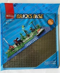 Sluban Bricks Base Base Plate 32x32 grey