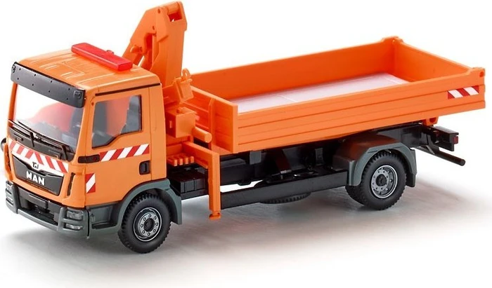 Wiking Pritschen-Lkw mit Ladekran MAN TGL Euro 6 Kommunal