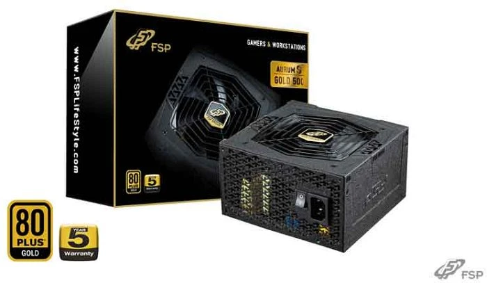 FSP Aurum S 500W, ATX 2.3