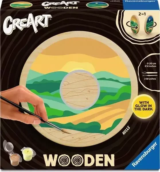 Ravensburger Malen nach Zahlen CreArt Wooden Hügel