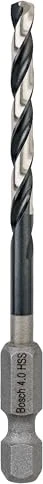 Bosch Professional PRO Metal HSS-G Impact Spiralbohrer, 4x43x83mm, 1 Stück