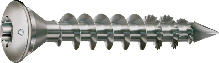 Spax Edelstahl A1 T40 Pfostenschraube, 8x50mm, 10 Stück