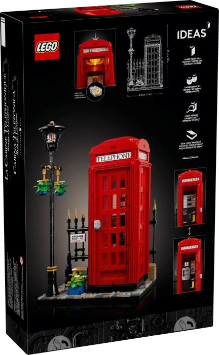 LEGO Ideas - Rote Londoner Telefonzelle