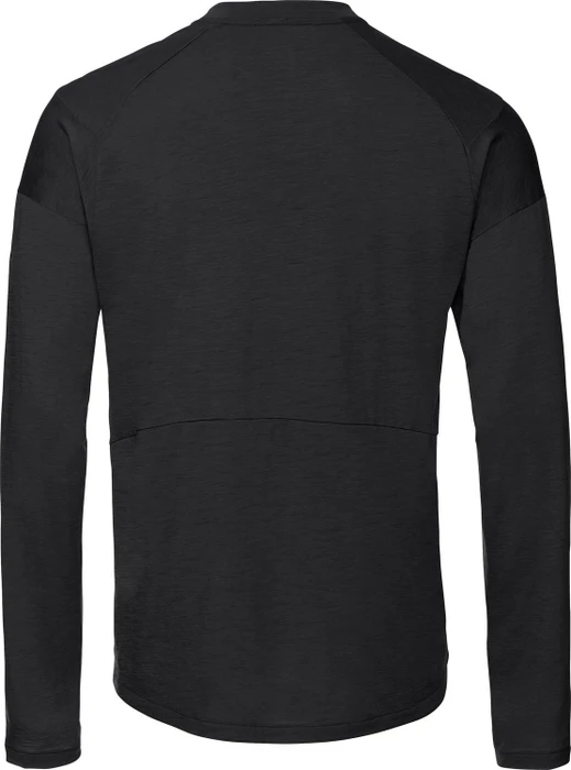 Vaude Yaras Wool Funktionsshirt langarm schwarz (Herren)