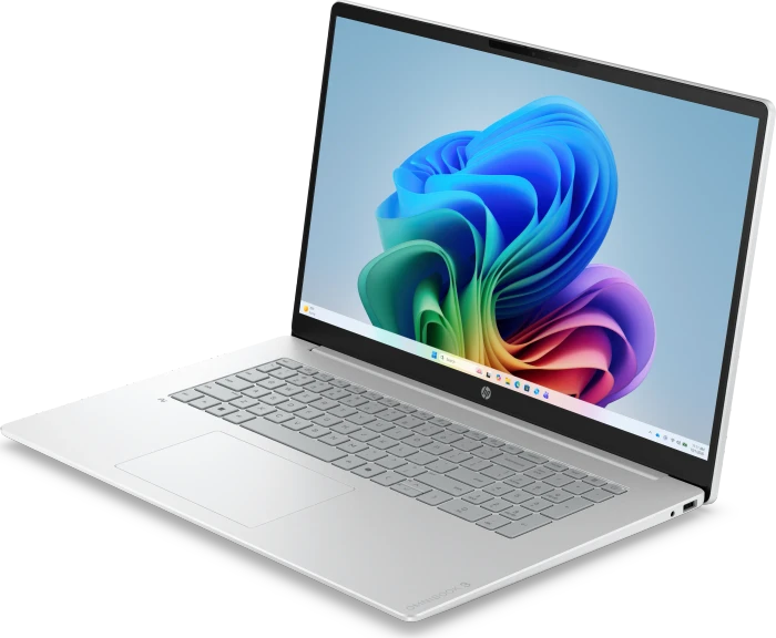 HP OmniBook 3 Laptop AI 17-dg0050ngx, Glacier Silver, Core Ultra 5 225U, 8GB RAM, 256GB SSD, DE