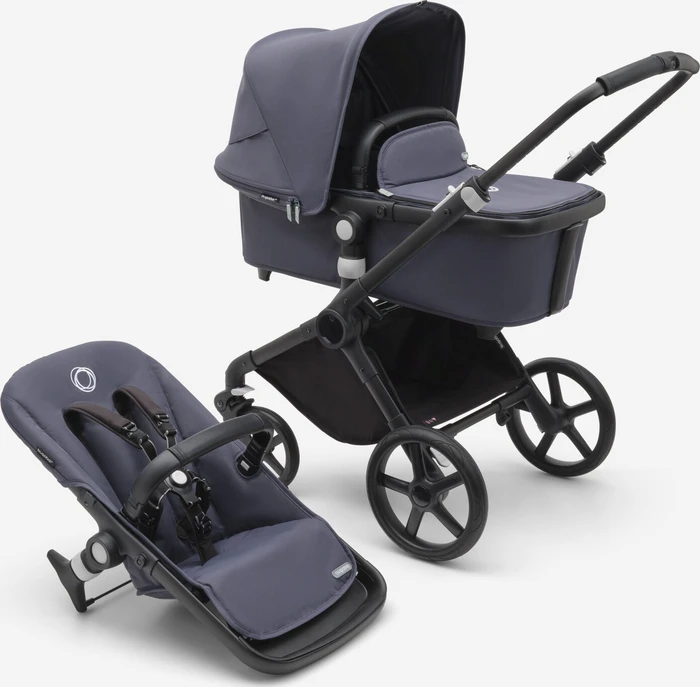 Bugaboo Fox Cub Gestell Schwarz sturmblau